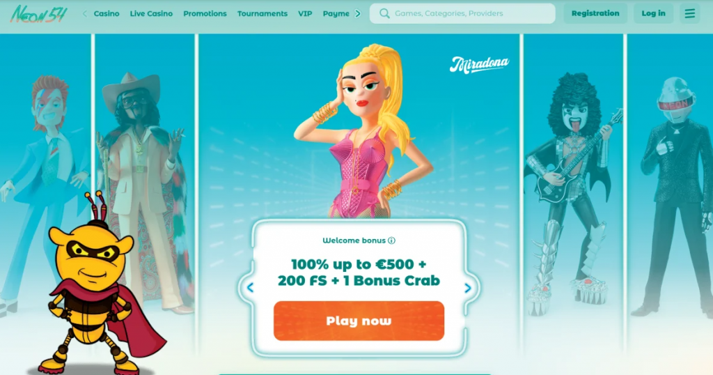 neon54 casino no deposit bonus
