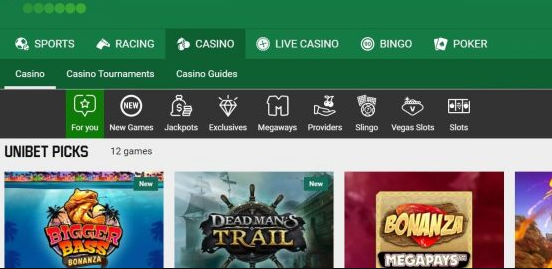 unibet casino review